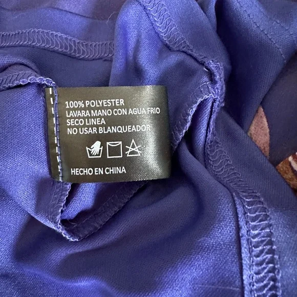 Women’s Blue Cold-Shoulder Maxi / Formal / Party / Prom Dress, Size M, NWT - Picture 7 of 15